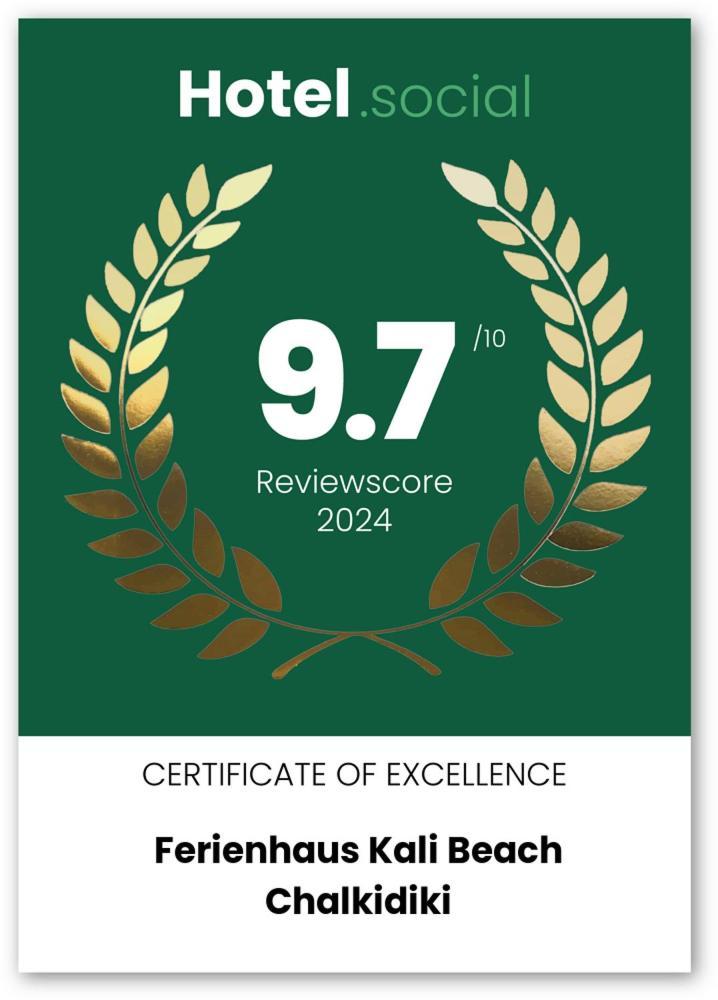 Ferienhaus Kali Beach Chalkidiki Nea Kallikrateia Zewnętrze zdjęcie